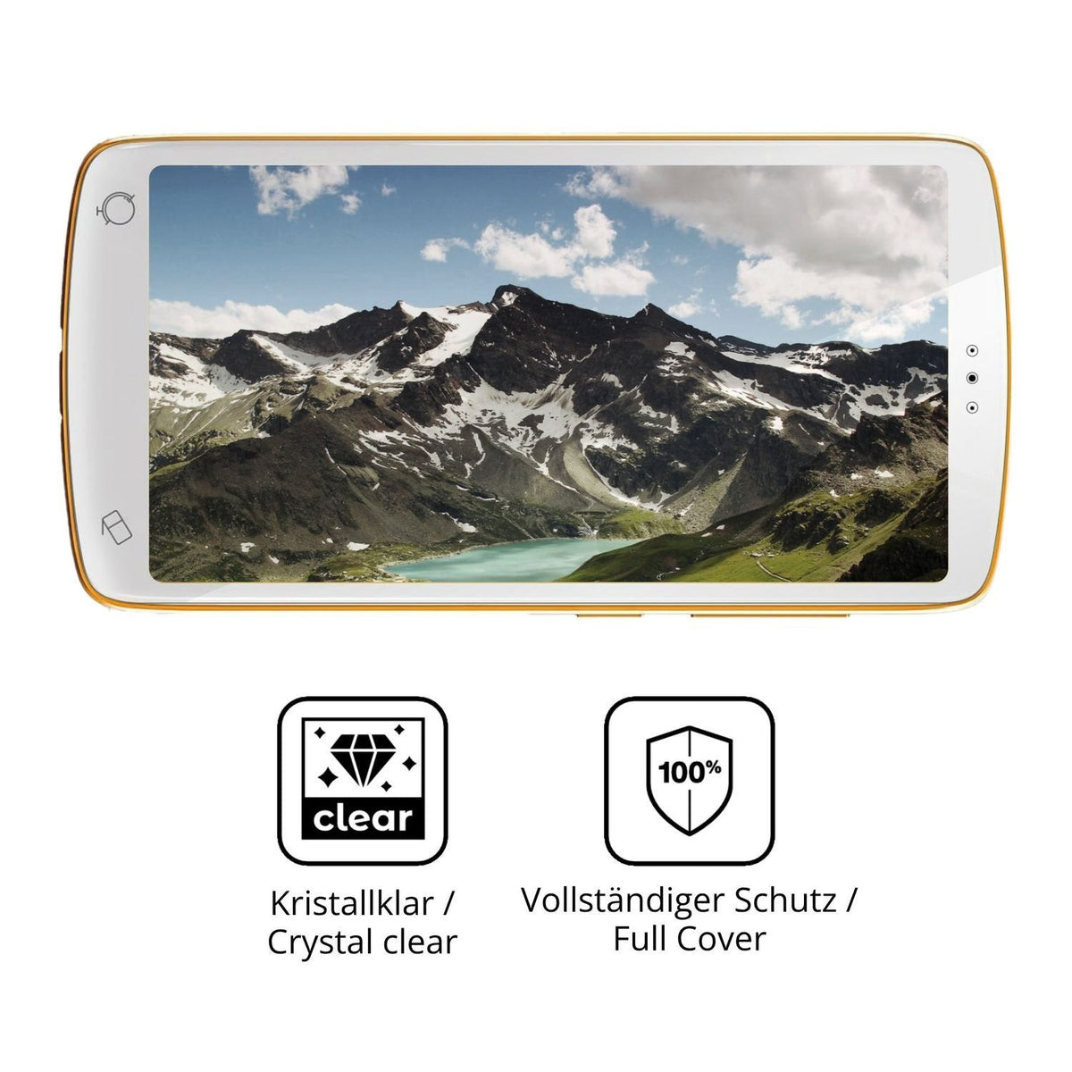 2x 3D Full Cover Schutzfolie für TIMMKOO K1 (5)