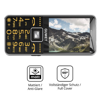 2x Full Cover Schutzfolie matt für Guwet G600 (5)