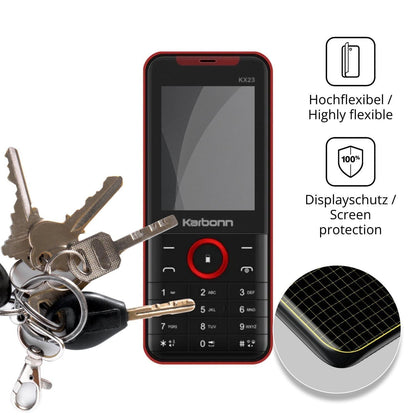 Full Cover Privacy Blickschutzfolie für Karbonn KX (3)