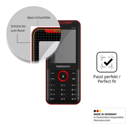 Full Cover Privacy Blickschutzfolie für Karbonn KX (4)