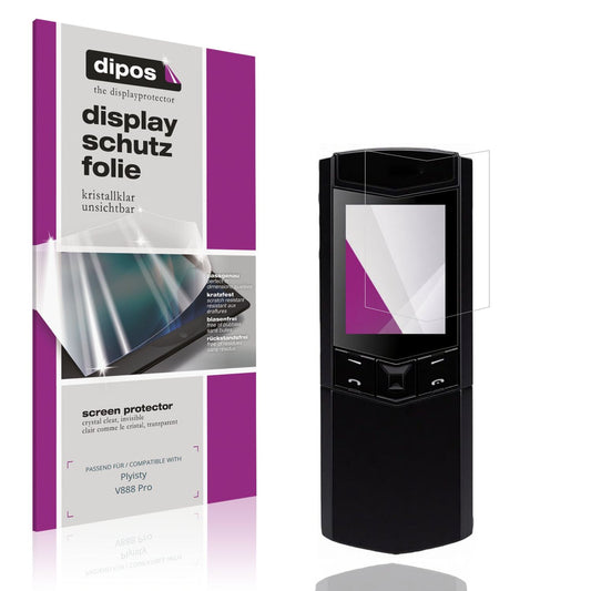 4x Schutzfolie klar für Plyisty V888 Pro Display-S (1)