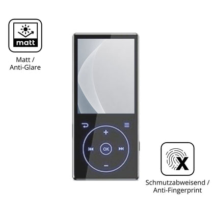 2x 9H Schutzfolie matt für PlayerPure A3 MP3-Playe (5)