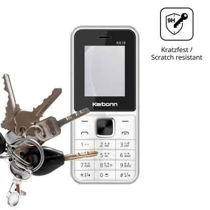 2x 9H Schutzfolie matt für Karbonn KX19 Panzerfoli (3)