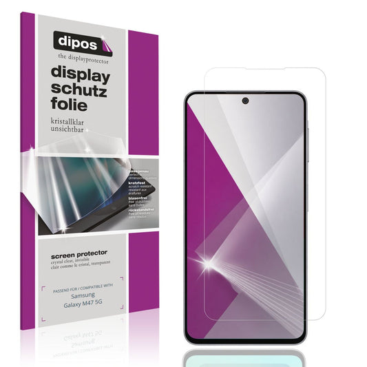 4x Schutzfolie klar für Samsung Galaxy M47 5G Disp (1)