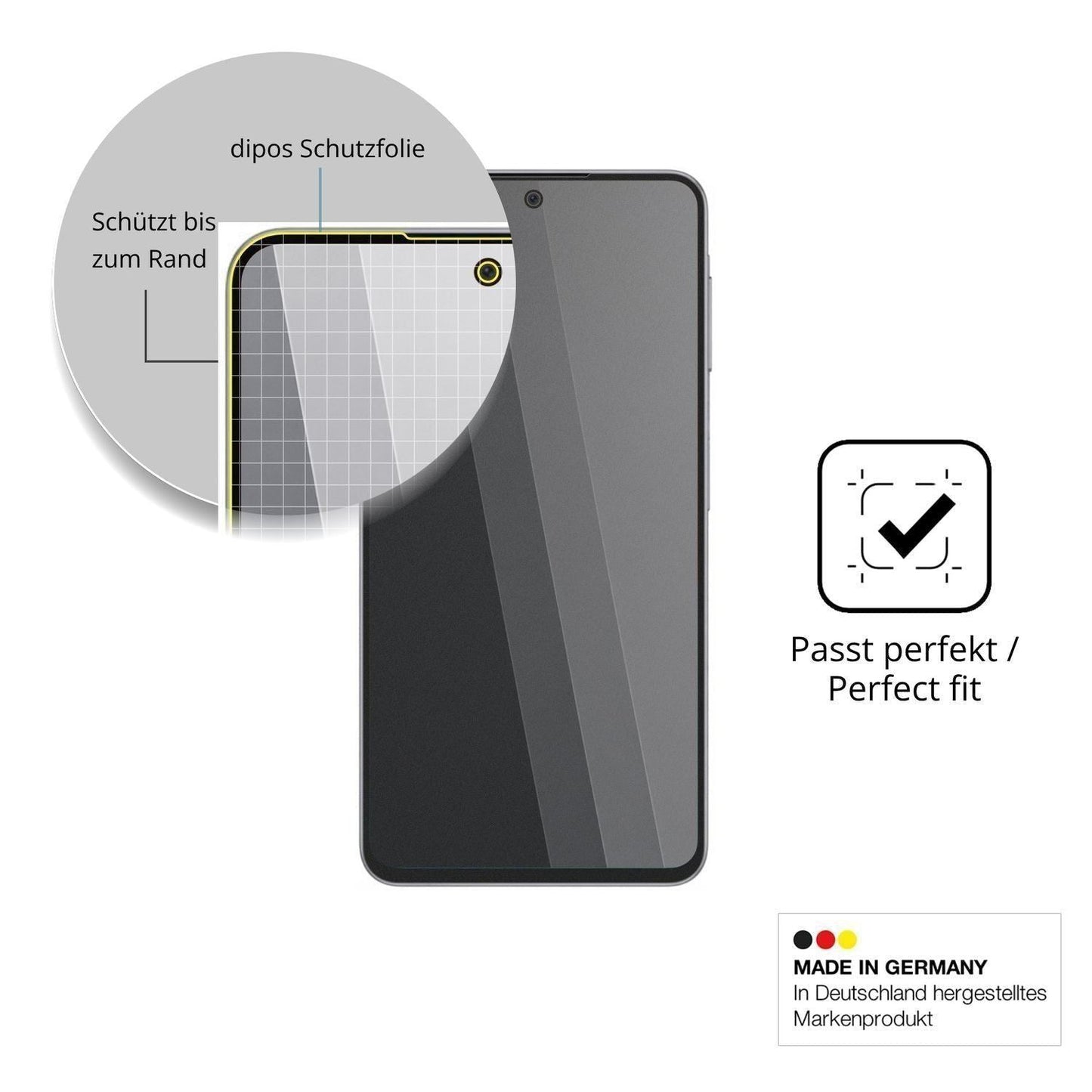 Blickschutzfolie für Samsung Galaxy M47 5G matt Sc (4)