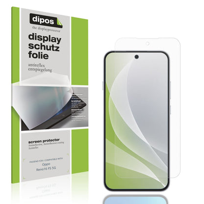 4x Schutzfolie matt für Oppo Reno16 FS 5G Display- (1)