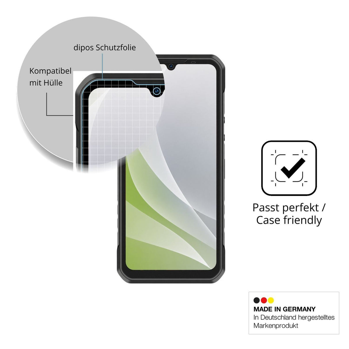 4x Schutzfolie matt für Oukitel WP68 Air 5G Displa (6)