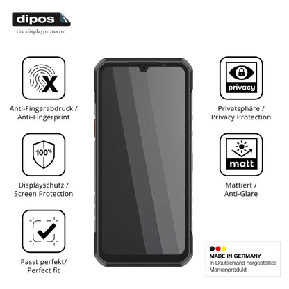 Blickschutzfolie für Oukitel WP68 Air 5G matt Schu (5)
