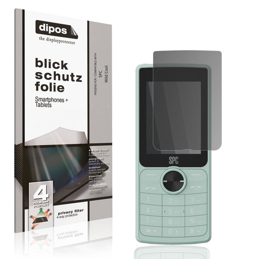 Blickschutzfolie für SPC Wild Cool matt Schutzfoli (1)