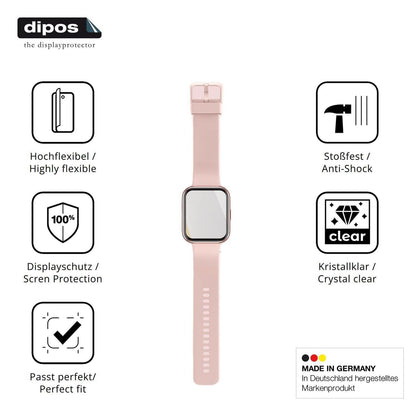 2x 3D Full Cover Schutzfolie für Tensky 1.85 Zoll  (7)