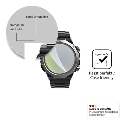 6x Schutzfolie matt für Qecnato S10 Display-Schutz (6)