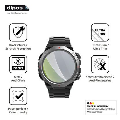 6x Schutzfolie matt für Qecnato S10 Display-Schutz (7)
