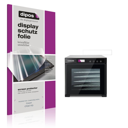 2x Schutzfolie klar für Cosori CP267-FD Display-Sc (1)