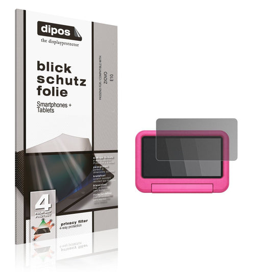 Blickschutzfolie für ZIOVO E10 matt Schutzfolie Pr (1)