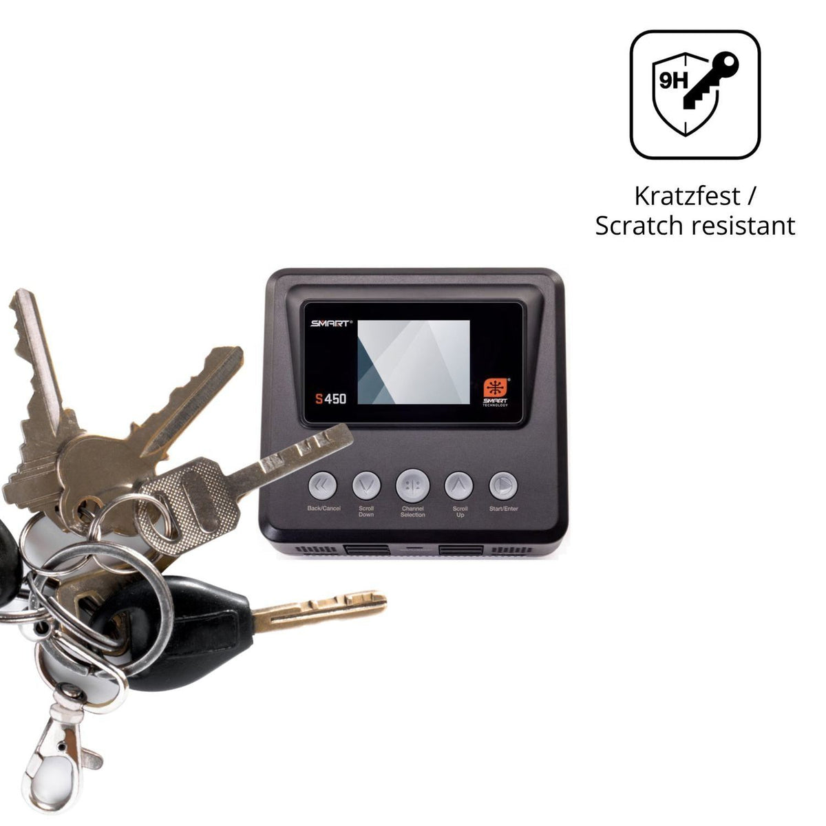 2x 9H Schutzfolie für Spektrum Smart Charger S450  (3)