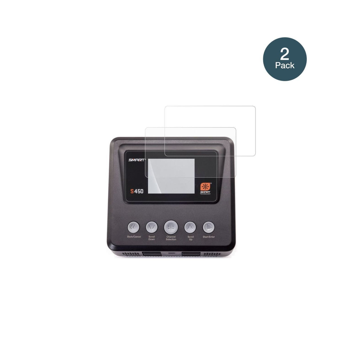 2x 9H Schutzfolie matt für Spektrum Smart Charger  (2)