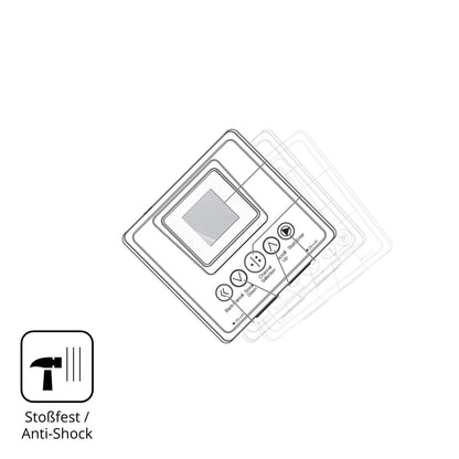 2x 9H Schutzfolie matt für Spektrum Smart Charger  (4)