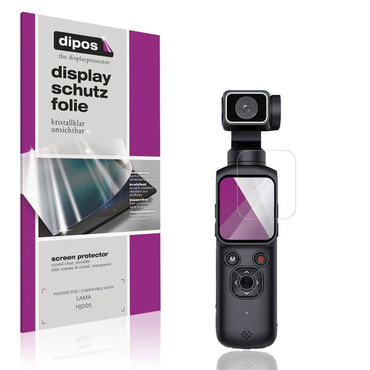 4x Schutzfolie klar für LAMA HJD05 Display-Schutzf (1)