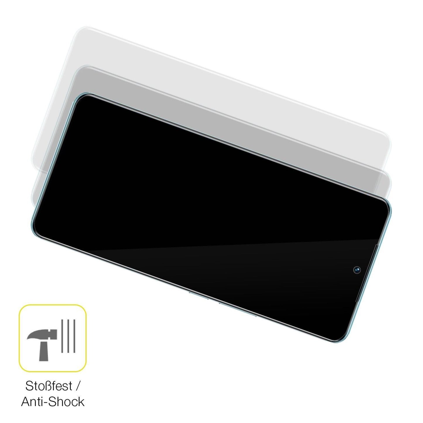 2x 3D Full Cover Schutzfolie für Vivo V25 Pro (4)