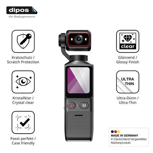 4x Schutzfolie klar für IKLOOCQ WH129S3 Display-Sc (1)