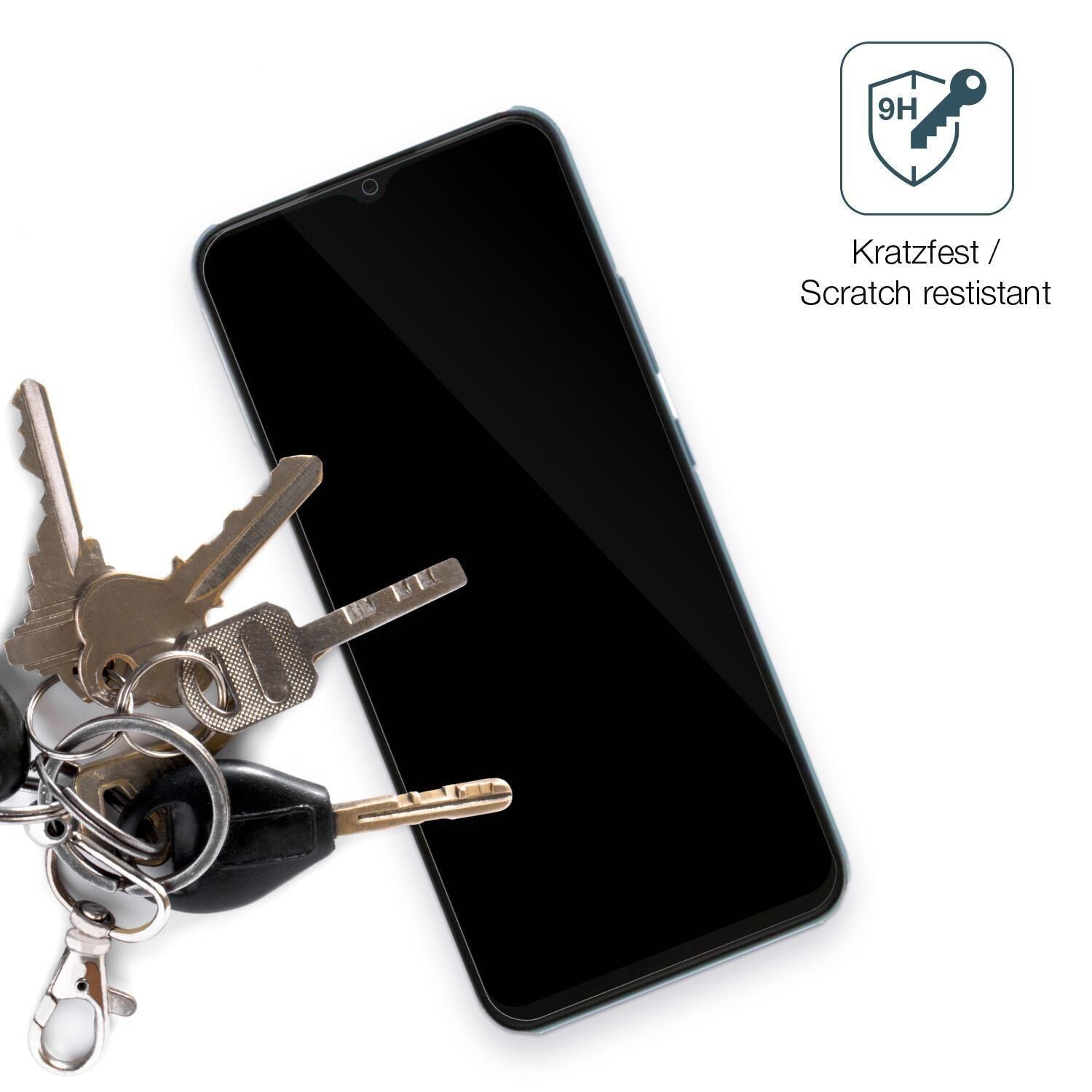 2x 9H Schutzfolie für Realme C21Y Panzerfolie (3)