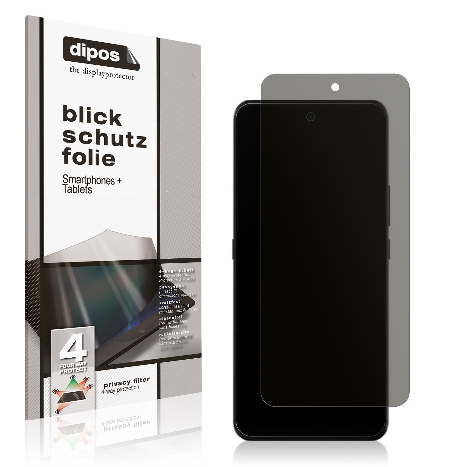 Blickschutzfolie für Omix X300 matt Schutzfolie Pr (1)