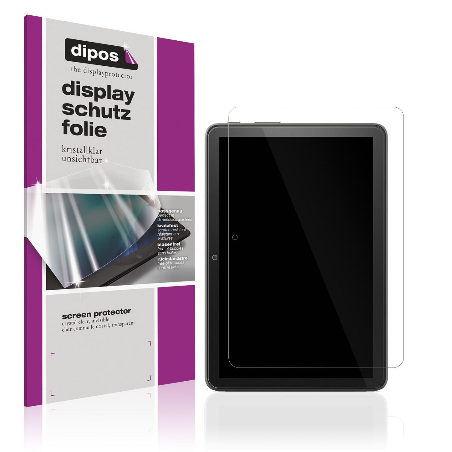 2x Schutzfolie klar für Amazon Fire HD 8 Plus (202 (1)