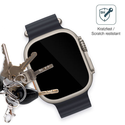 2x 9H Schutzfolie für Apple Watch Ultra Panzerfoli (3)
