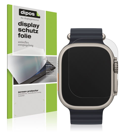 2x Schutzfolie matt für Apple Watch Ultra Display- (1)