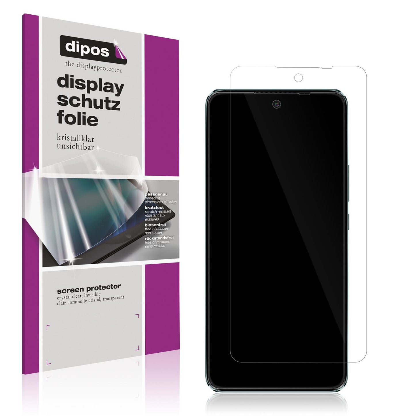 6x Schutzfolie klar für Symphony Z20 Display-Schut (1)