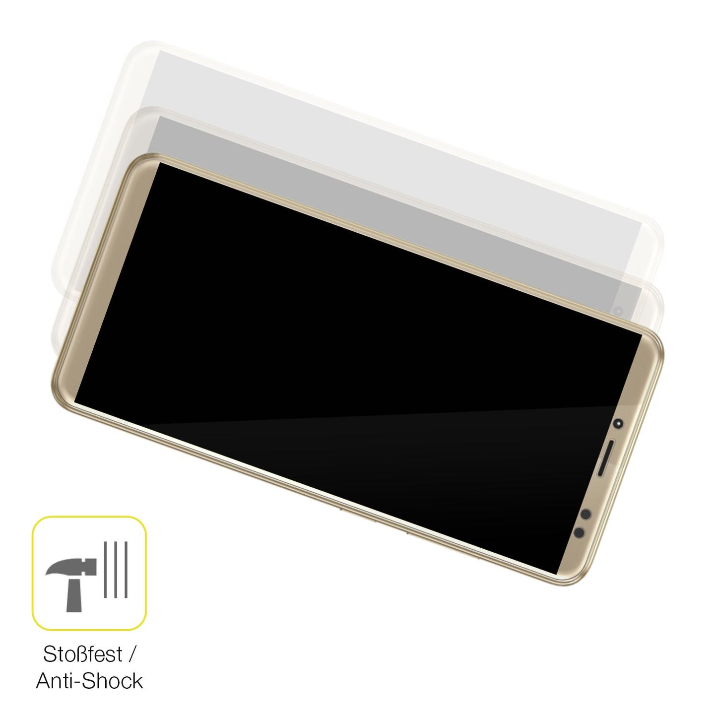 2x 3D Full Cover Schutzfolie für WALTON Primo S6 i (4)