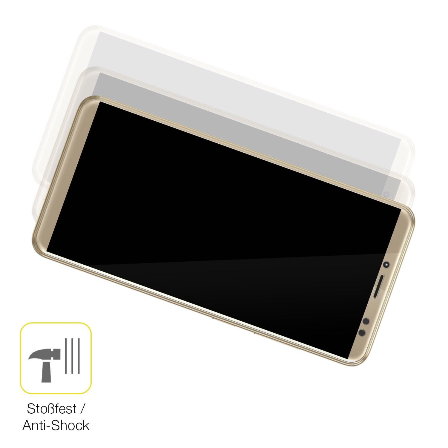 2x 3D Full Cover Schutzfolie für WALTON Primo S6 i (4)