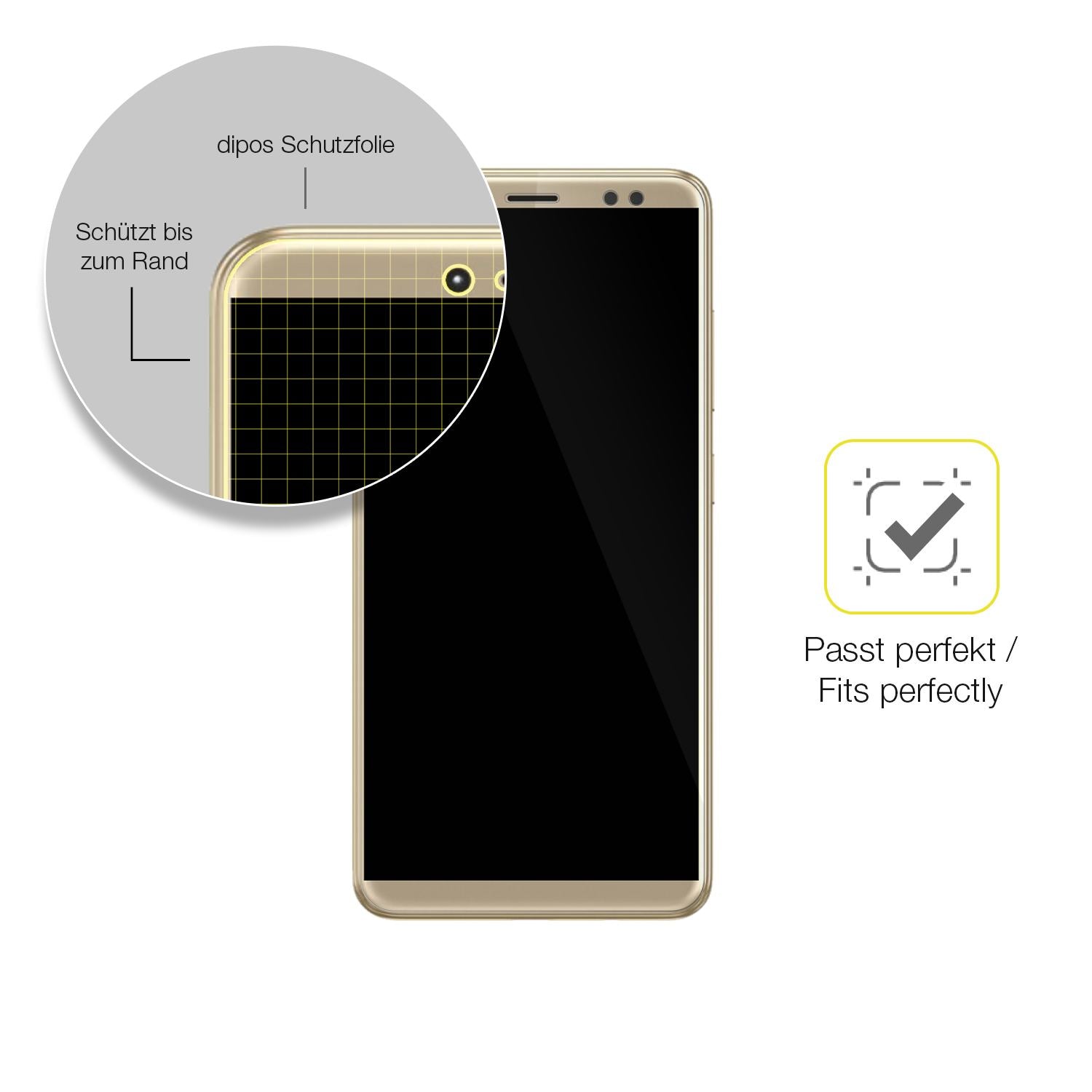 2x 3D Full Cover Schutzfolie für WALTON Primo S6 i (6)