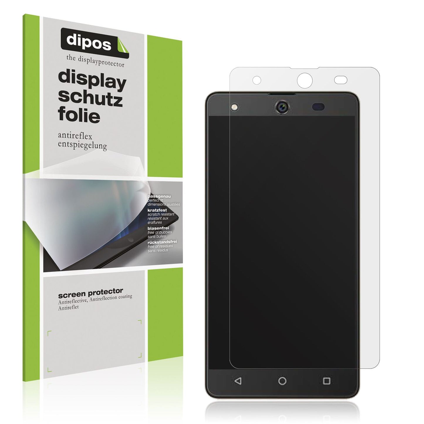 6x Schutzfolie matt für Symphony i10 Display-Schut (1)
