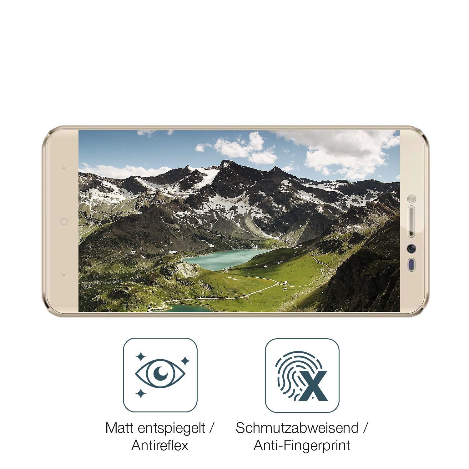 2x 9H Schutzfolie matt für Symphony i10 Plus Panze (5)