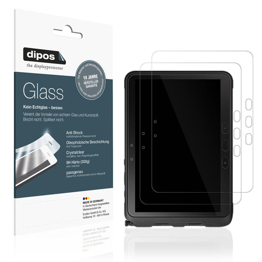 2x 9H Schutzfolie für Samsung Galaxy Tab Active 4  (1)
