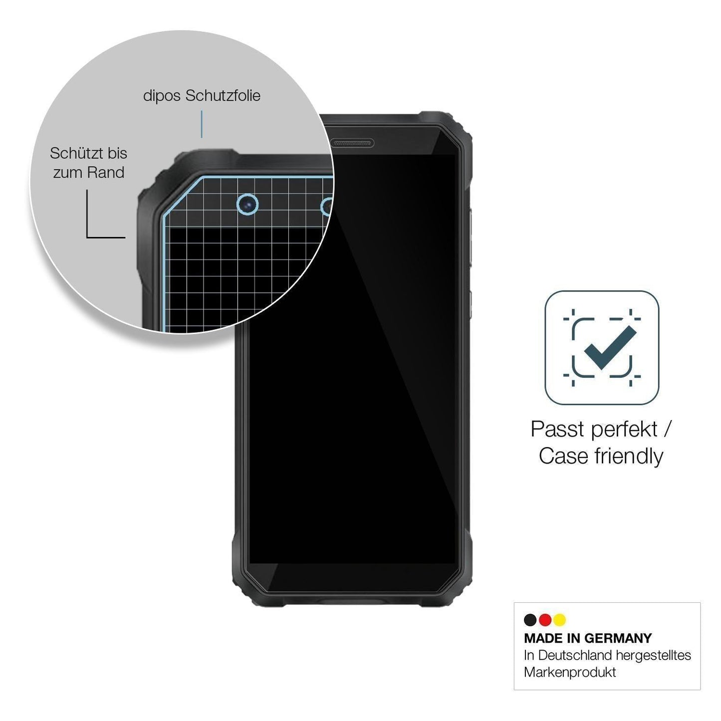 1x 9H Schutzfolie für Blackview S60 Panzerfolie (6)