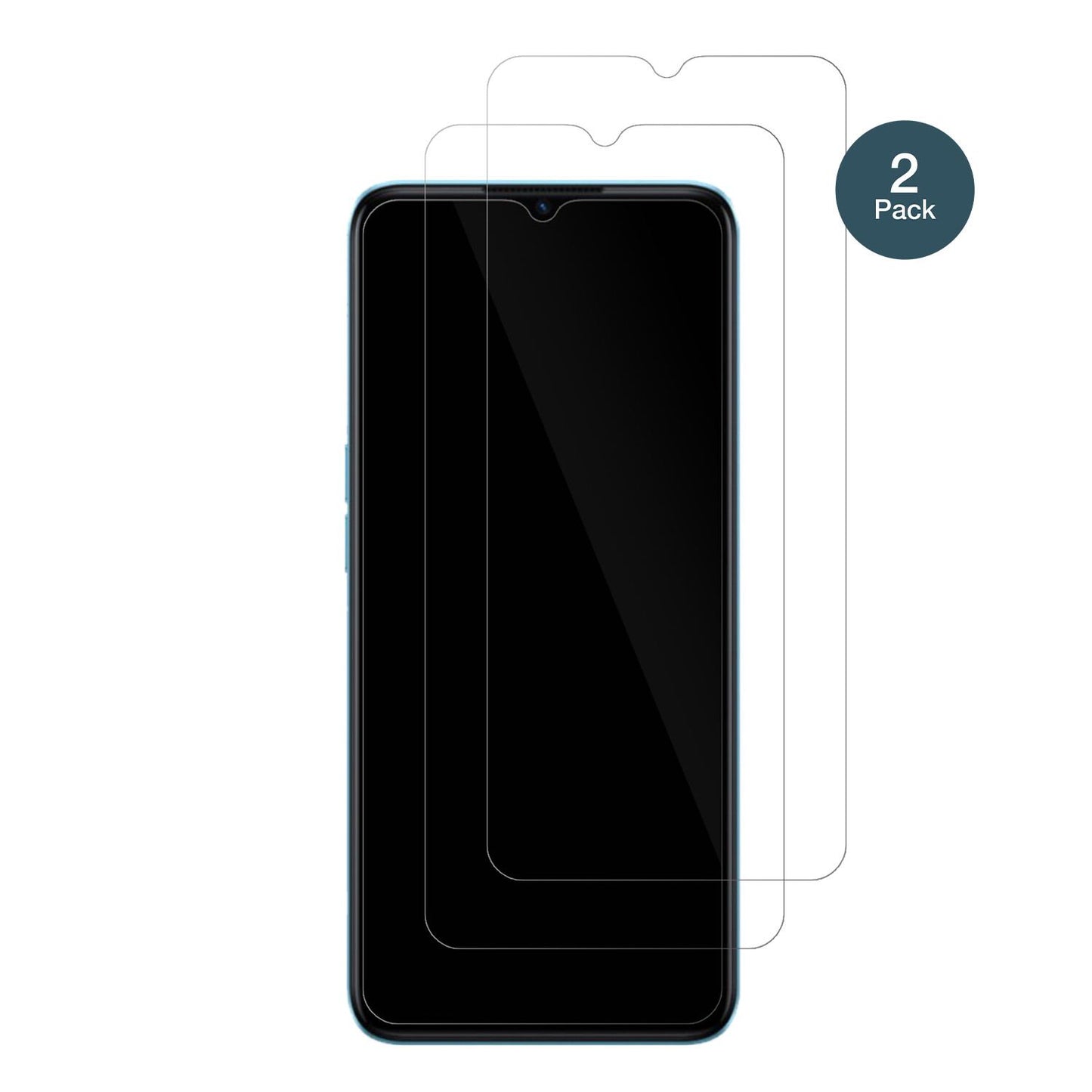 2x 9H Schutzfolie für Oppo A57 4G Panzerfolie (2)