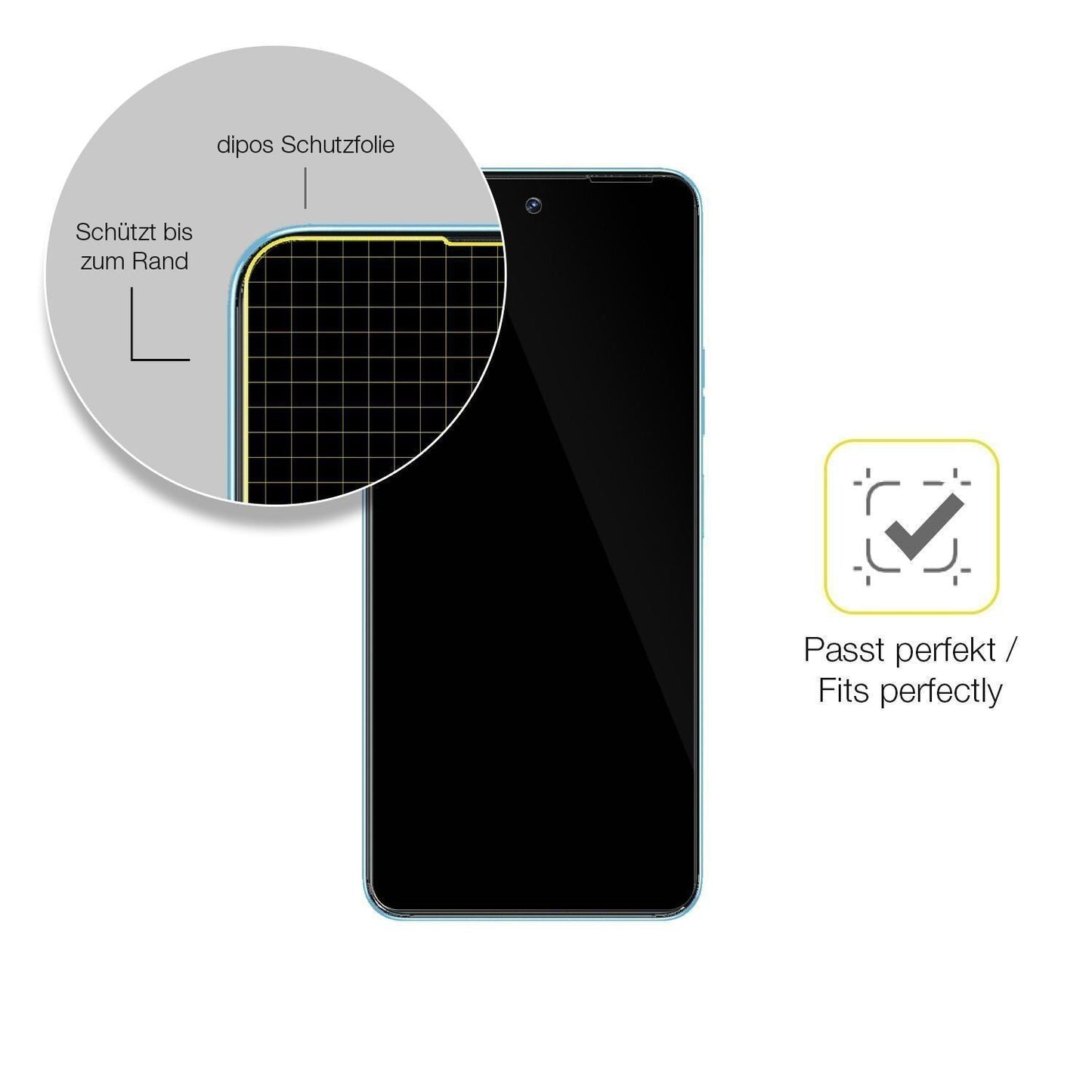 2x 3D Full Cover Schutzfolie für Tecno Camon 19 Ne (6)