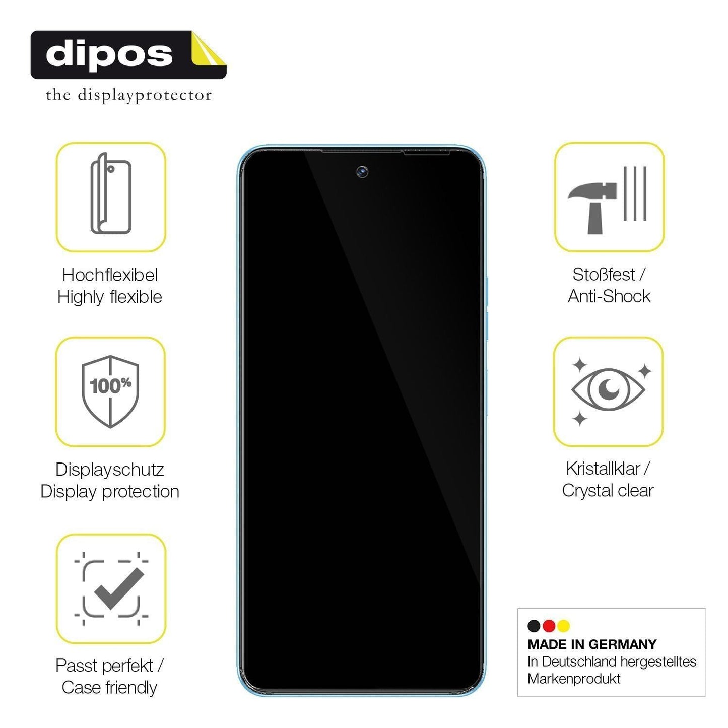 2x 3D Full Cover Schutzfolie für Tecno Camon 19 Ne (7)