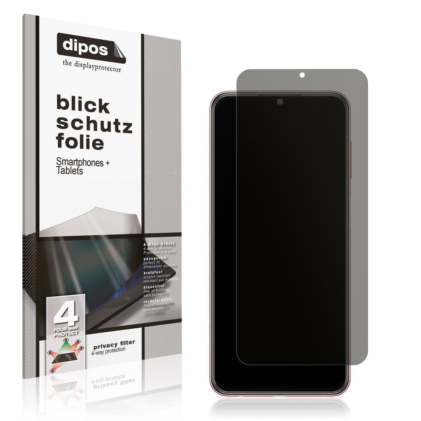 Blickschutzfolie für Samsung Galaxy M13 4G matt Sc (1)