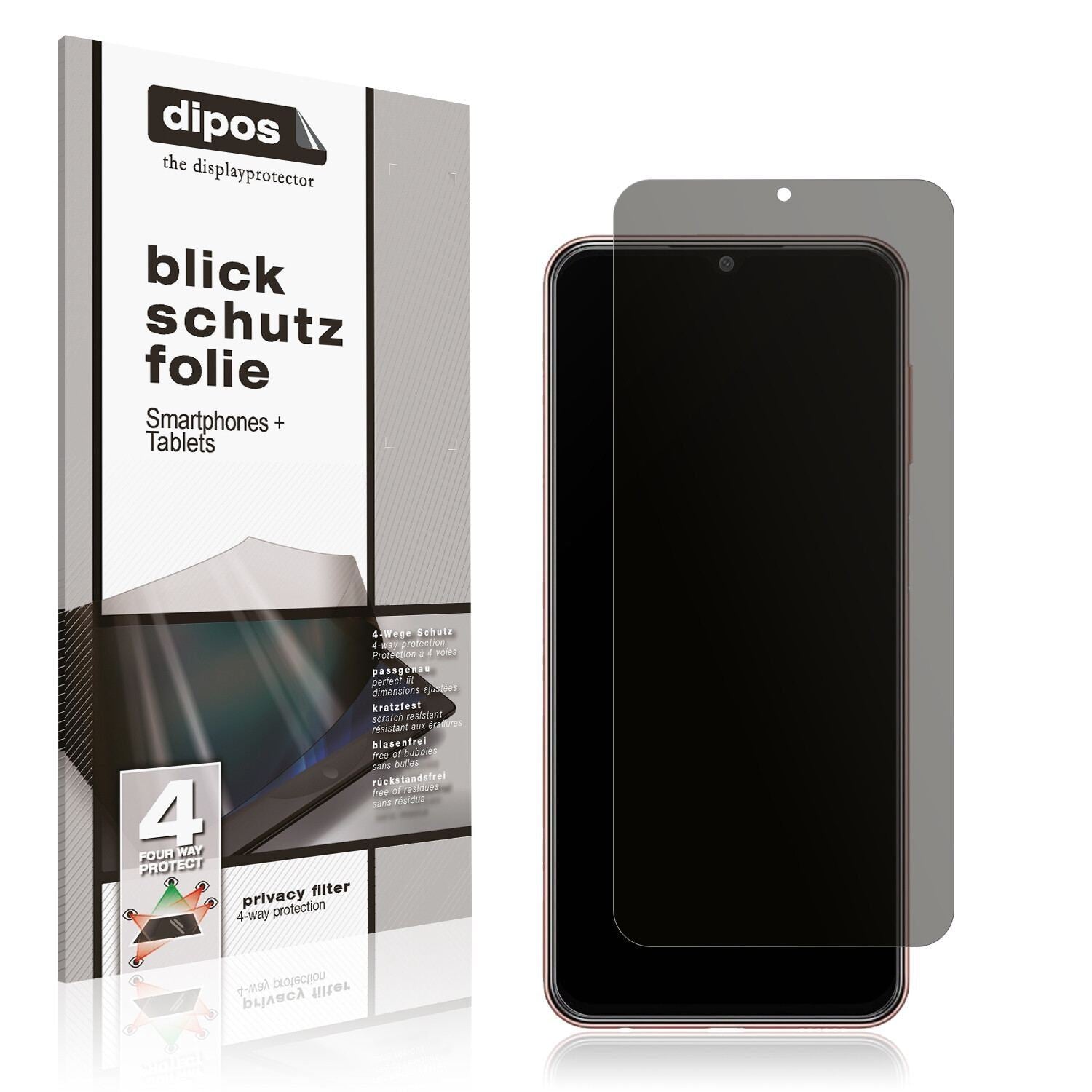 Blickschutzfolie für Samsung Galaxy M13 4G matt Sc (1)