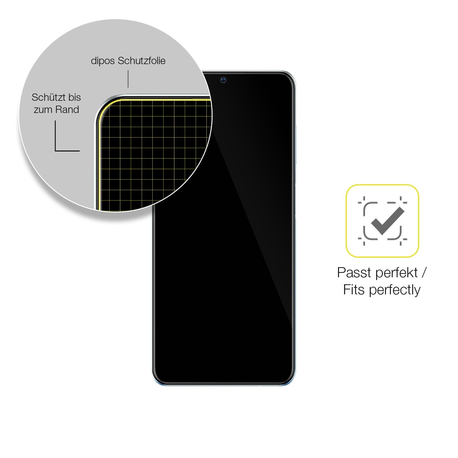 2x 3D Full Cover Schutzfolie für ZTE Blade A72 4G (6)