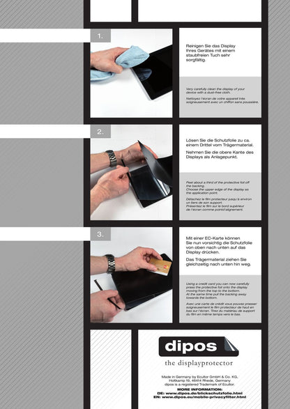Blickschutzfolie für TCL 305i matt Schutzfolie Pri (7)