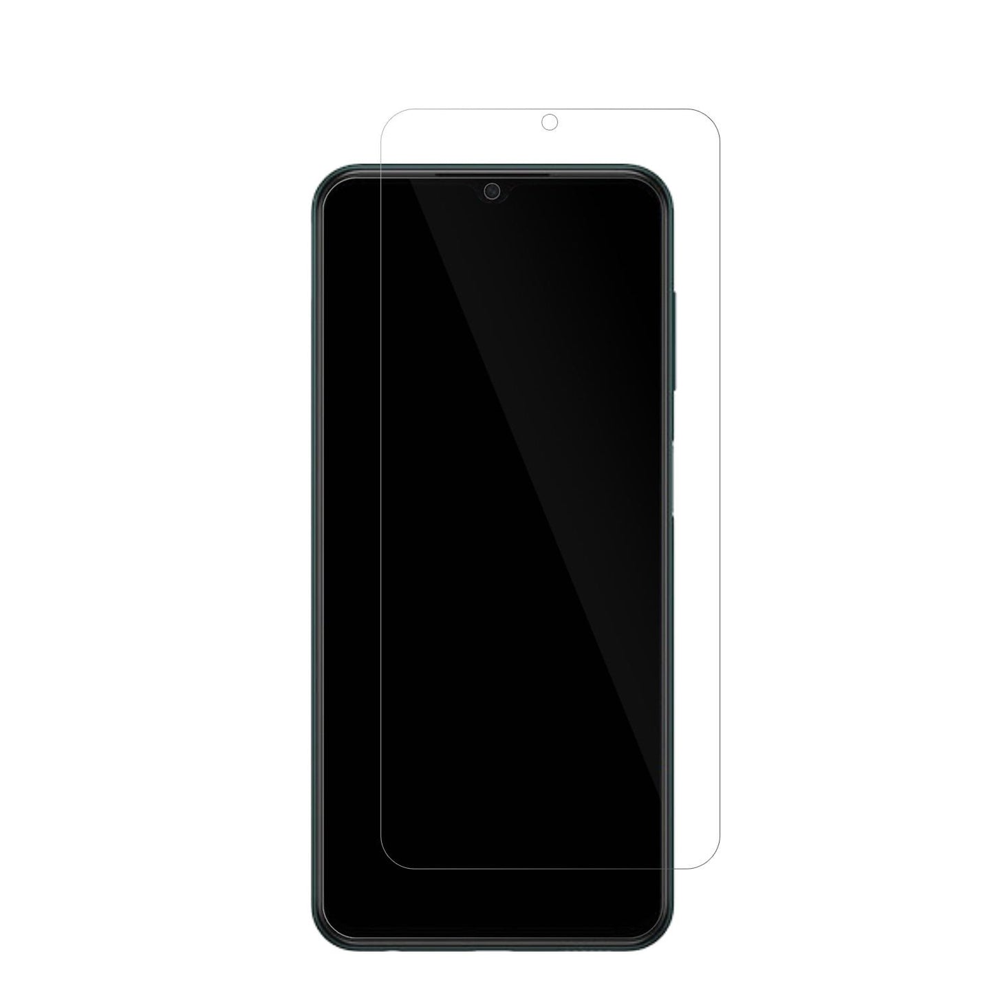 2x Schutzfolie klar für Samsung Galaxy M13 5G Disp (2)