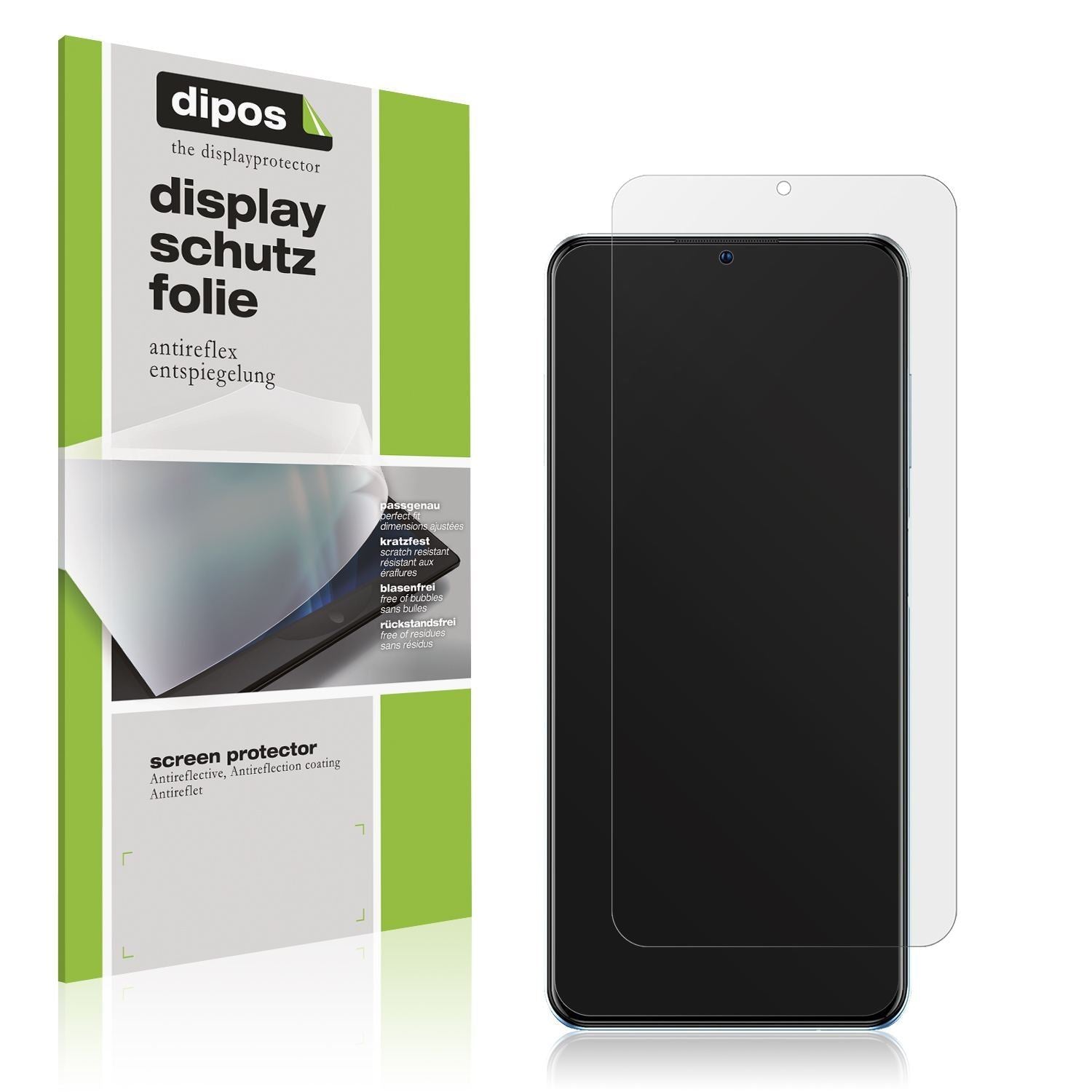 1x Schutzfolie matt für ZTE Blade A72 Display-Schu (1)