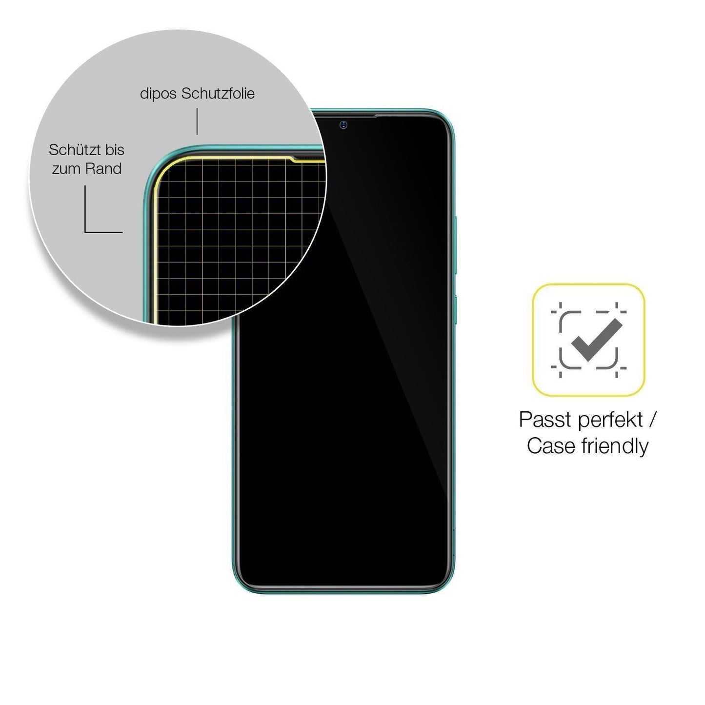 2x 3D Full Cover Schutzfolie für Ulefone Note 10P (6)