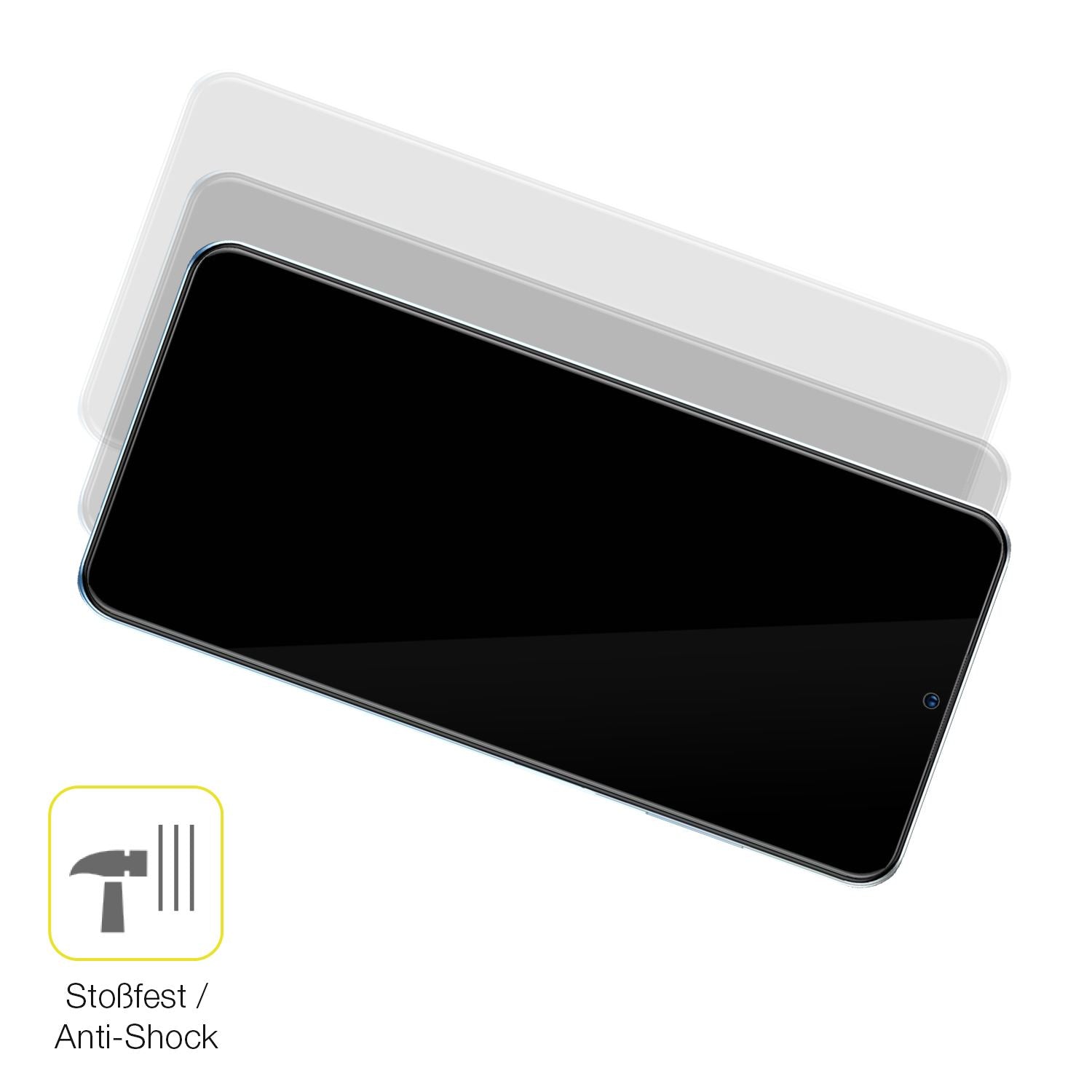 2x 3D Full Cover Schutzfolie für ZTE Blade A72 (4)