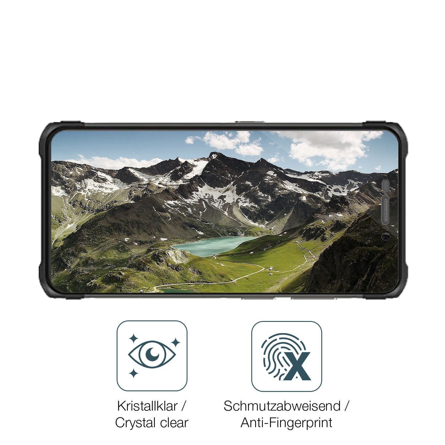 2x 9H Schutzfolie für Ulefone Armor X10 Pro Panzer (5)