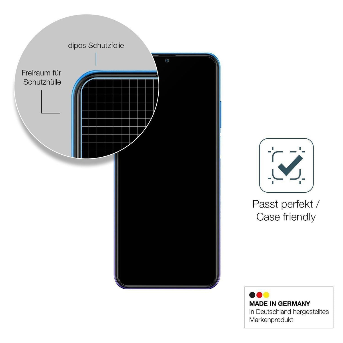 2x 9H Schutzfolie matt für Ulefone Note 12P Panzer (6)